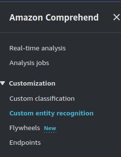 Amazon Comprehend Services