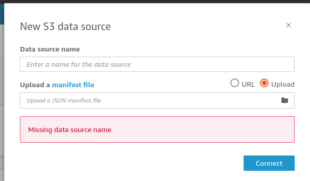 Select Manifest File